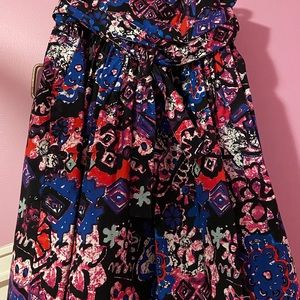 Marc Jacobs knee length floral skirt